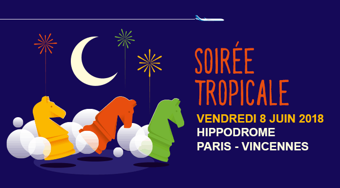Soirée tropicale Hippodrome Paris Vincennes Air caraibes