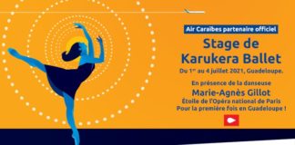 Visuel du stage de danse classique de Karukéra Ballet avec Air Caraïbes